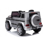 Elektrické autíčko Mercedes Benz G 63 AMG - lakované - strieborné